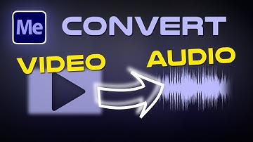 Convert Video to Audio File in Adobe Media Encoder