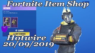 Fortnite Item Shop *NEW Hotwire Skin | 20/09/2019 | Fortnite Battle Royale