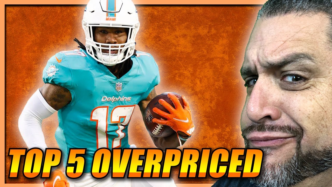 TOP 5 OVERPRICED PLAYERS FOR FANTASY FOOTBALL 2022 YouTube