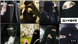 Beautiful hijab girl's❤️ dpz for whatsapp || Islamic black queen🖤 for whatsapp status || cute dpz screenshot 5