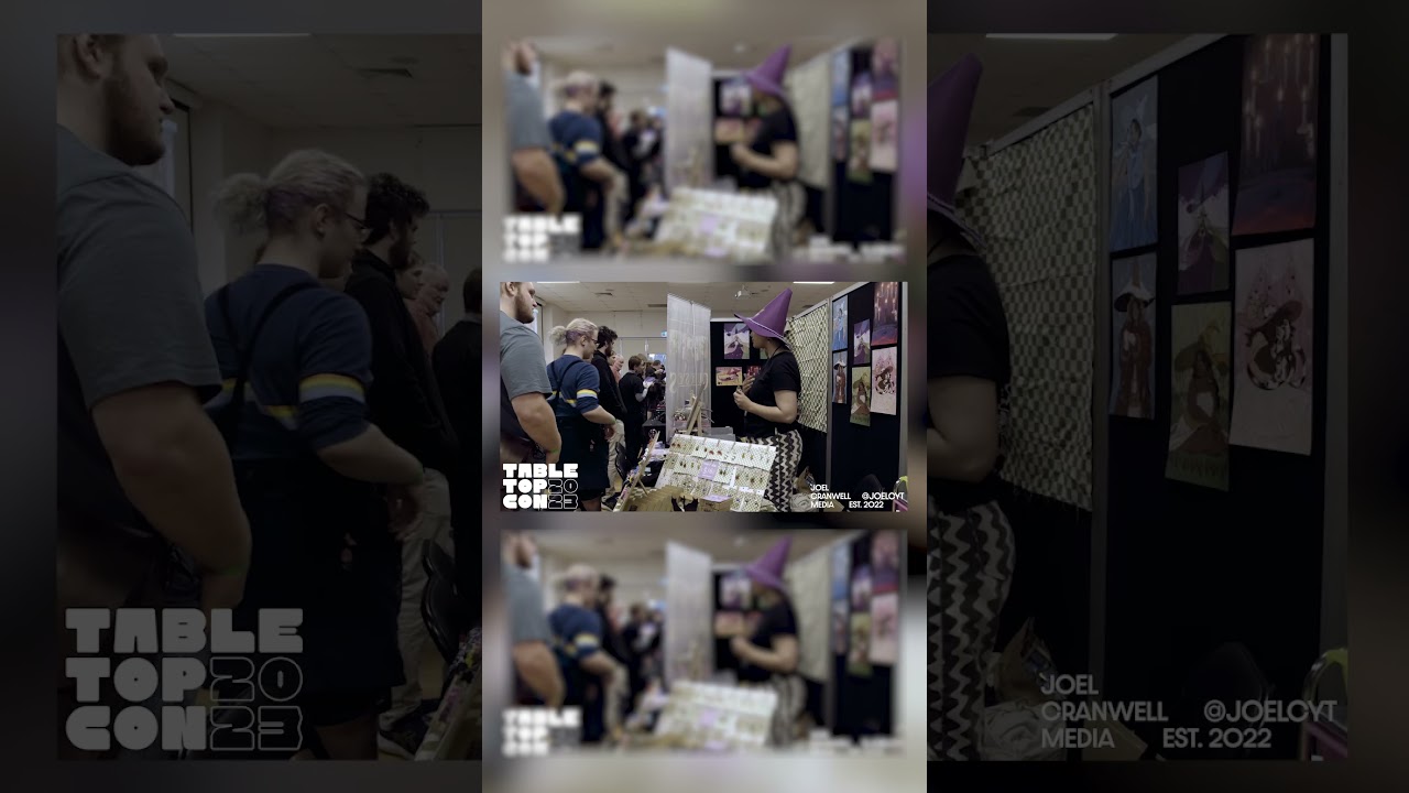Table Top Con  - Gold coast 2023 #sony #a7 #premierepro
