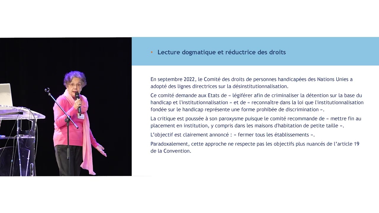 Replay Colloque AFG Autisme - Evelyne FRIEDEL