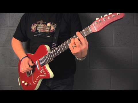 Danelectro '56 Single Cut video review demo Guitarist Magazine HD