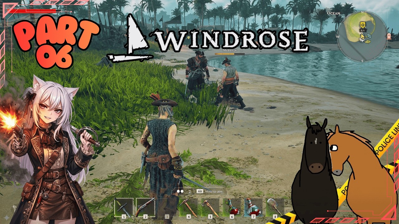 Windrose⚓: ค่ายโหดคนเดือด Part 6 [Vtuber] #Herztadot2