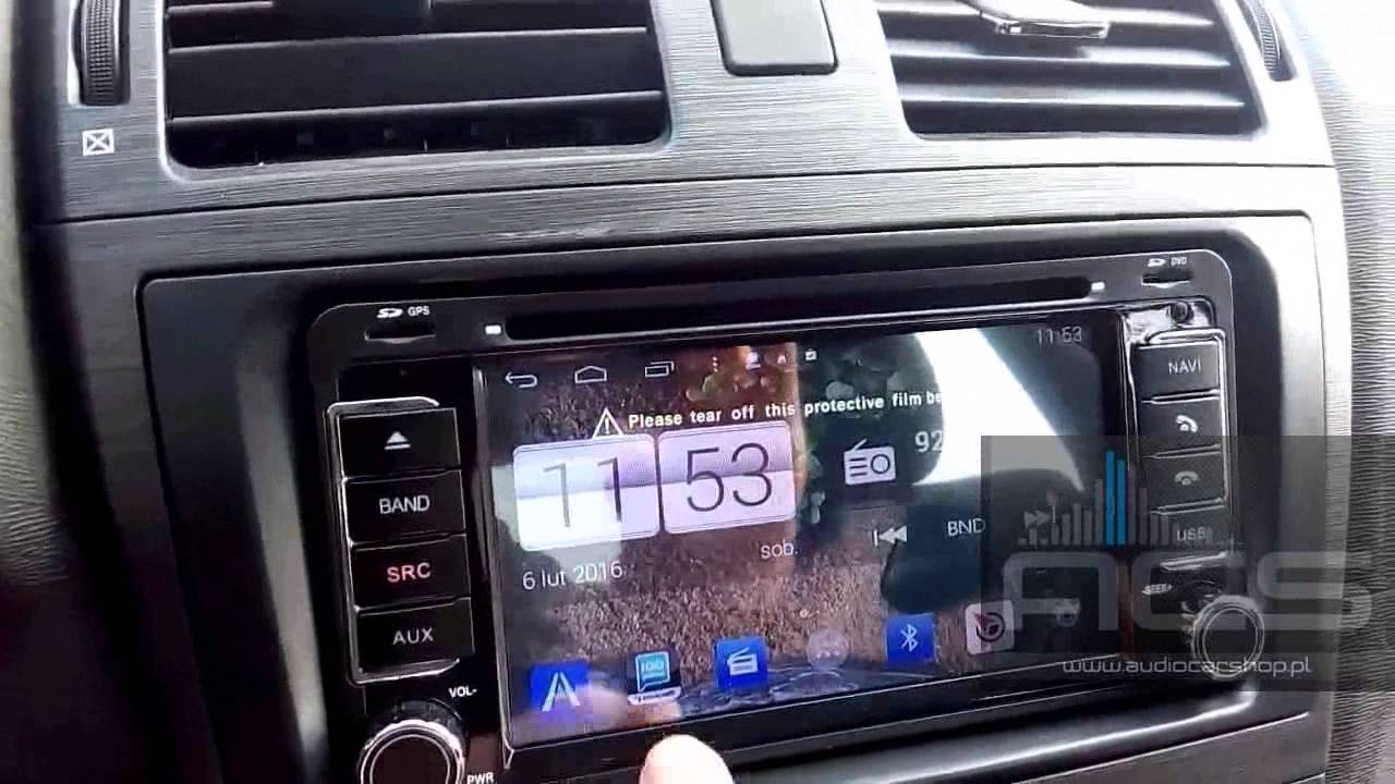 Radio dedykowane Toyota Avensis III T27 Android 444 CPU