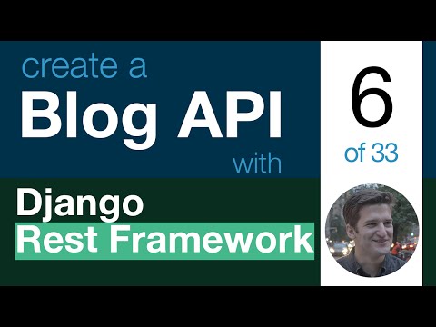 Blog API with Django Rest Framework 6 of 33 - Retrieve API View aka Detail View