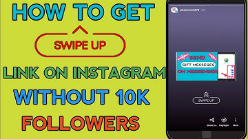 How to get swipe up on instagram without 10k followers 2020|Insta swipe up before 10k followers