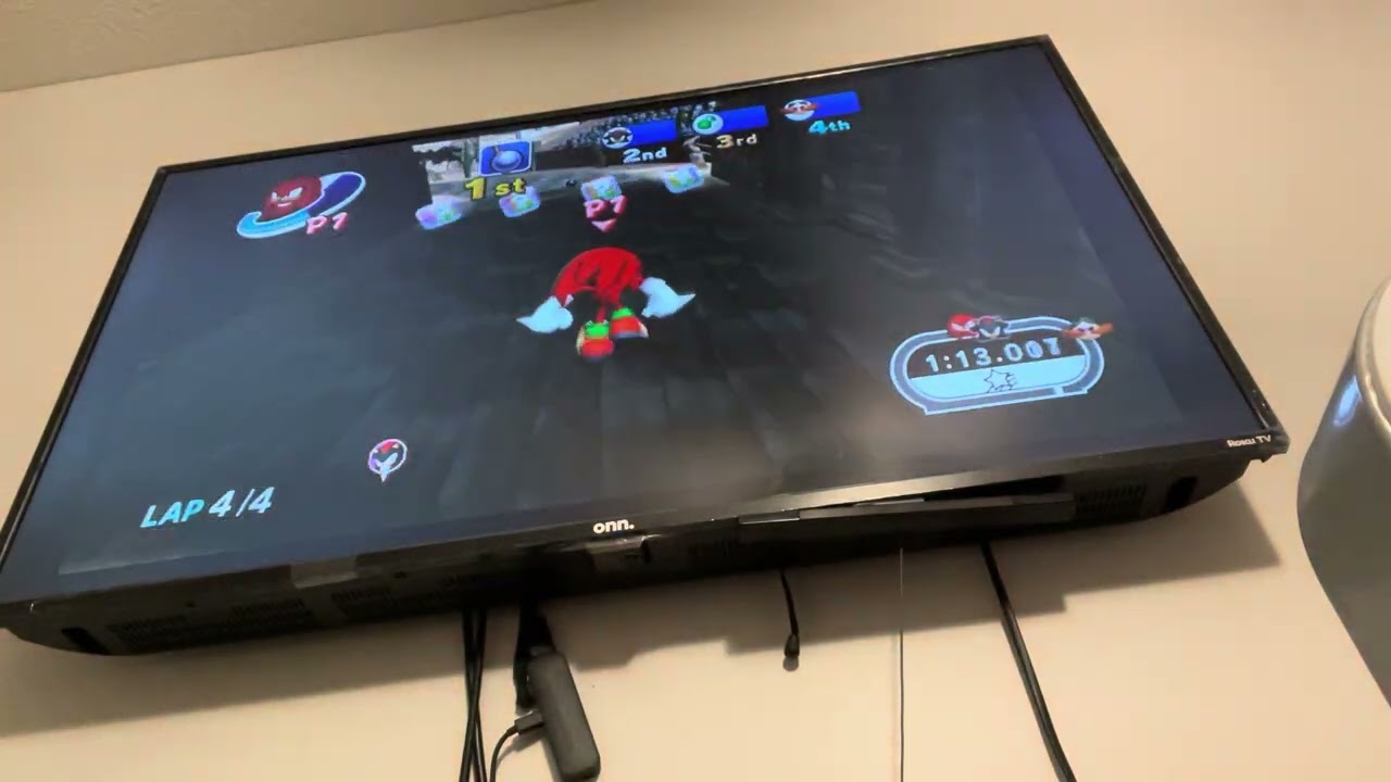 Mario & Sonic at the Olympic Games - Knuckles in Dream Race