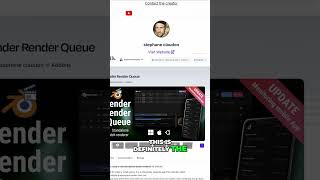 Blender Render Queue: Stefan's Awesome Add-on (Easy Rendering) Content