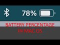[ ENABLE ]Mac OS Battery Percentage Indicator | How to control the Keyboard backlight Non-touch Bar