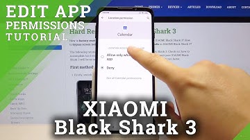 How to Enter App Permissions in Xiaomi Black Shark 3 – Control App Permissions
