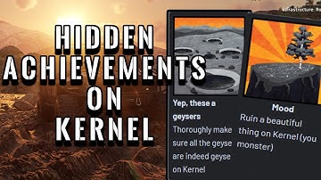 How to get "Mood" and "Yep, these a geysers" achievements on Kernel - RoadCraft