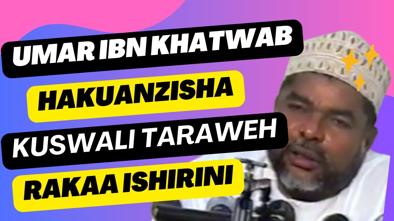 JE  UPI  USAHIHI KUSWALI TARAWEHE RAKAA 20 AU KUSWALI RAKAA 8