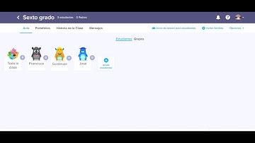 Crear clase y agregar alumnos en Classdojo