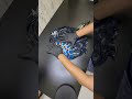 Dark flow Tie Dye | #03 Nocturne Pulse(Gray + Darkgreen+black) #tiedye #ongchutiedye #daảkflowtiedye