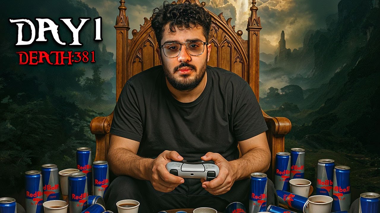 تحدي تختيم🔥 الدن رينج⚔️ في لايف ستريم واحد💀 (اول مره العب سولز)
