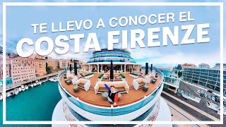Así es el crucero COSTA FIRENZE   Visita Guiada en Español
