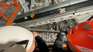 Lights, lasers and cameras: inside Sweden's giant plastic recycling plant | AFP screenshot 1