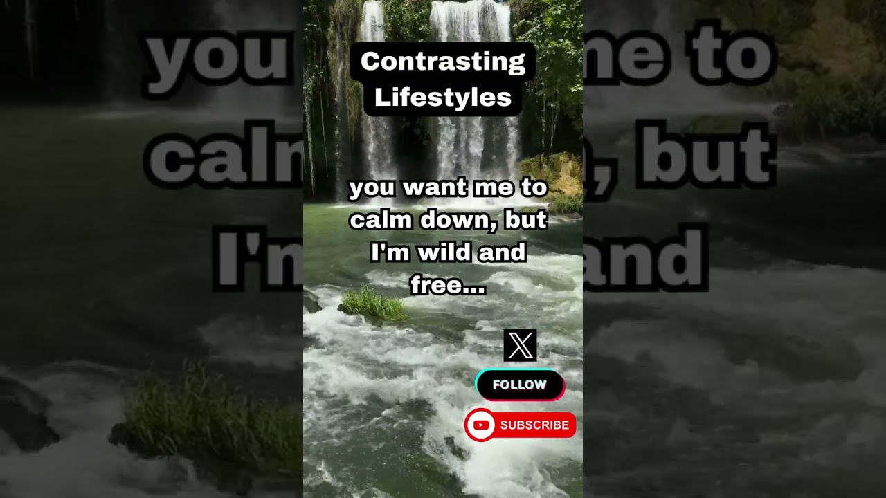 We have contrasting lifestyles, yet shared humanity! 