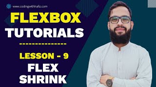 Flex Shrink in CSS Flexbox - How to use Flex-Shrink - CSS Flexbox tutorial in Hindi
