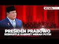 Presiden Prabowo Pimpin Pelantikan Pejabat Negara/Pemerintah di Istana Negara