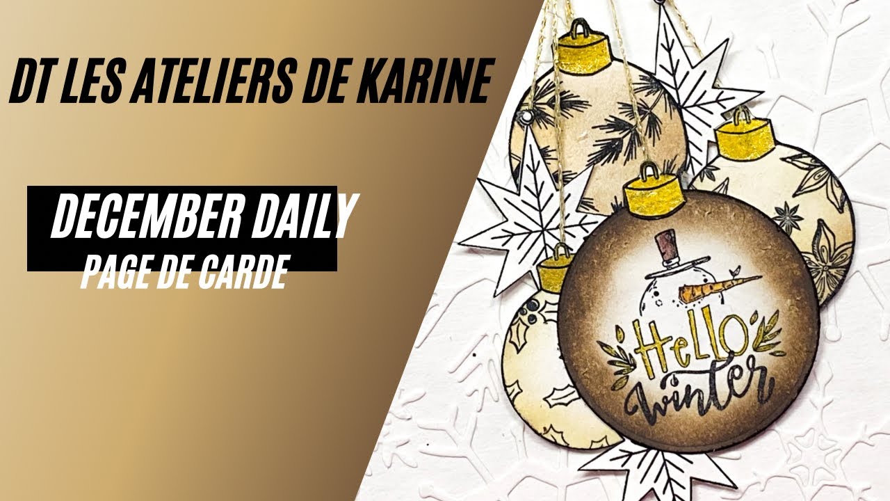 December Daily page de garde - YouTube