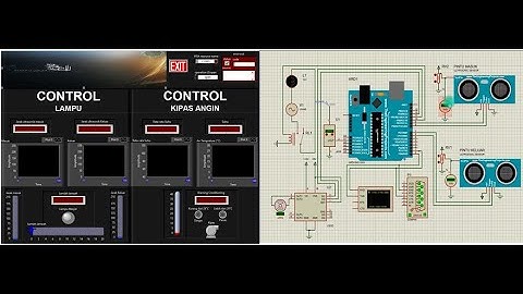 Control lampu dan kipas masjid berbasis akuisisi data menggunakan proteus, arduino, dan labview