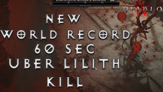 Celebrity NEW WORLD RECORD 60 SEC UBER LILITH KILL SOLO | Diablo 4 Necromancer ECHO OF LILITH PINNACLE BOSS Profile