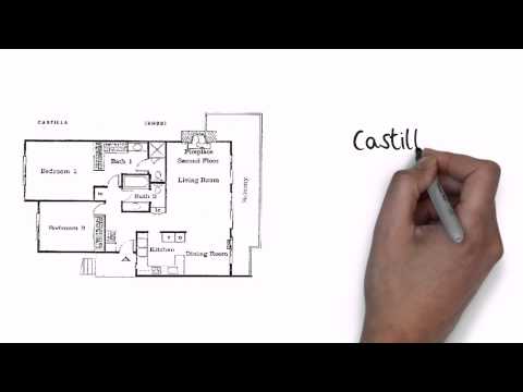Castilla Model In Laguna Woods Floor Plan Youtube