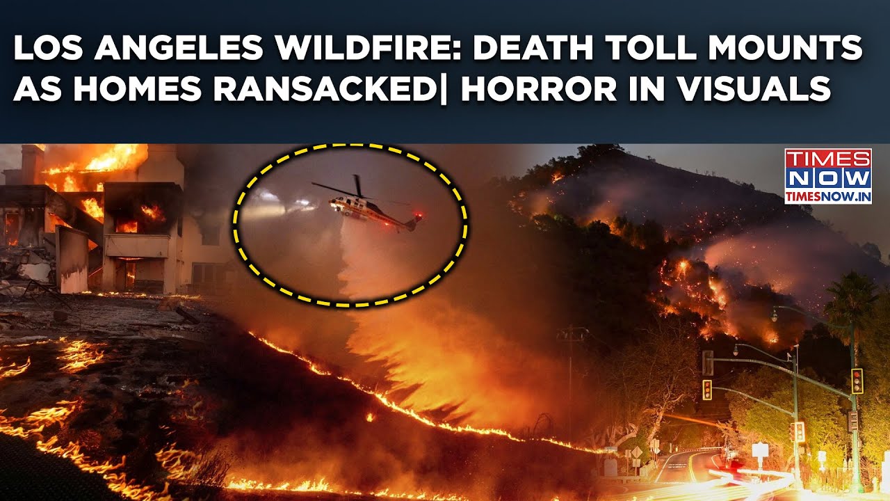 Los Angeles Wildfire: Death Toll Rises, Homes Ransacked As California In Shambles| Horror In Visuals