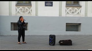 Обезоружена l Полина Гагарина cover l Никольская улица Москва