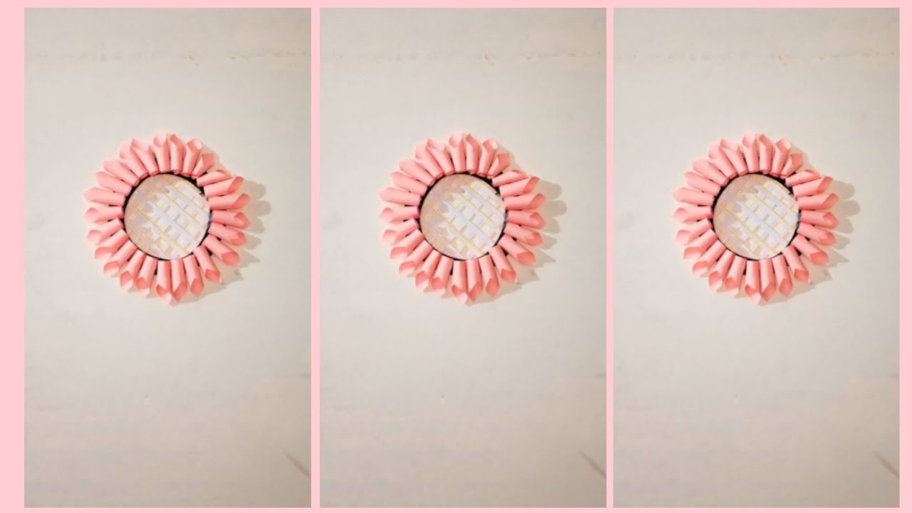 Beautiful wall hanging decor craft idea 💡| Easy and beautiful ❤️#diy #wallhangingcraftdecor 