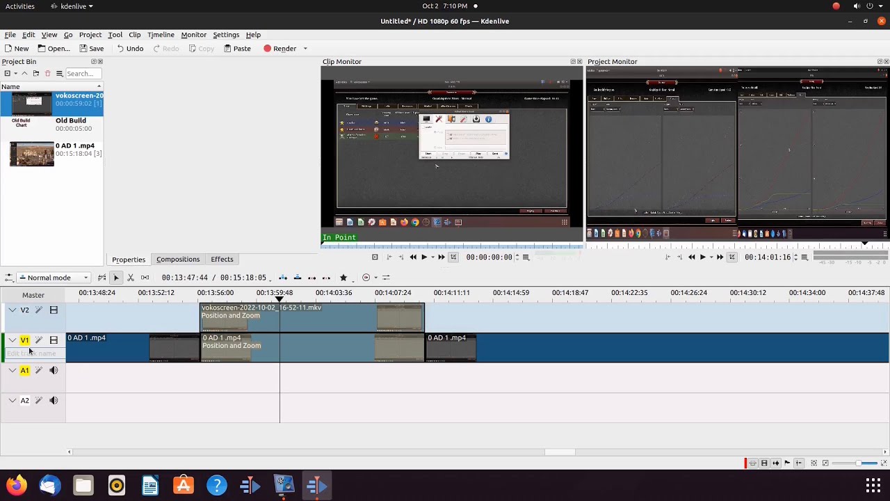 Kdenlive Editing Tip Zone In Zone Out YouTube