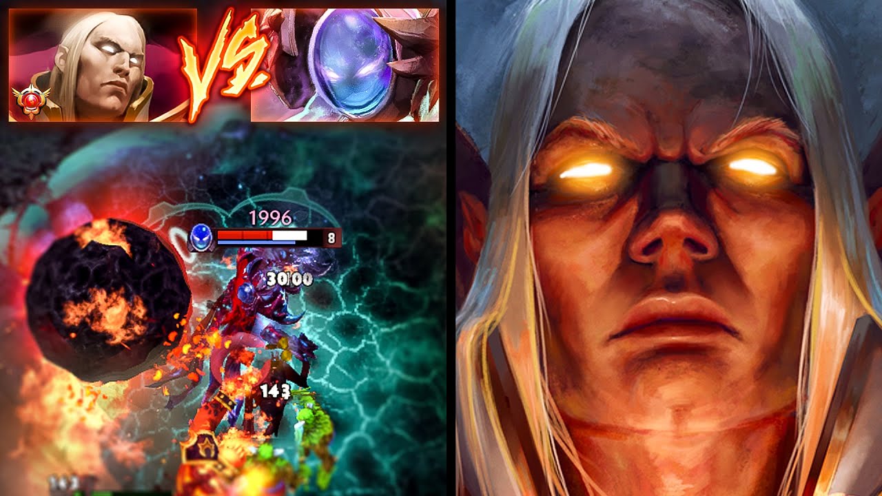 INTENSE BATTLE!! Grandmaster Invoker vs Arc Warden Mid | Dota 2 Invoker