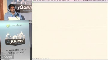 Going framework less with virtual dom and FRP RxJS by Charanjit @jQueryConf 2015