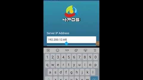4POS Touch App - Table order App
