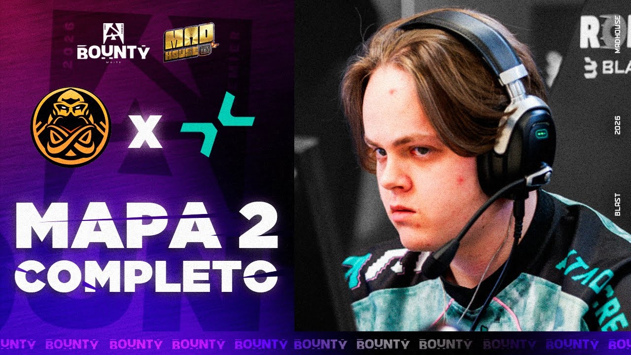 ENCE X PARIVISION (JOGO COMPLETO) - MAPA 2 | BLAST BOUNTY 2026 - DIA 4