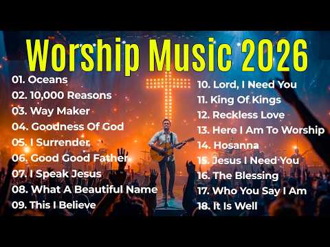 BEST WORSHIP SONGS 2026 🙏 Top Christian Praise & Worship Songs | Powerful Worship Music