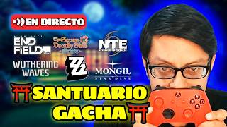 ¡EL MARATÓN GACHA! 🎮 NTE, WuWa, 7DSO, ZZZ y más | Sacando Diarias y Pendientes