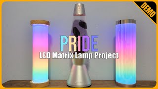 LED Matrix Lamp: Pride Effect