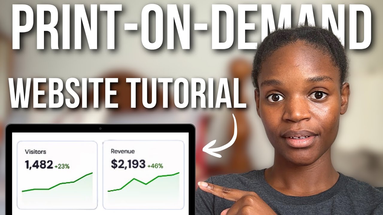 How to Start a Business with little money using Print on Demand - YouTube