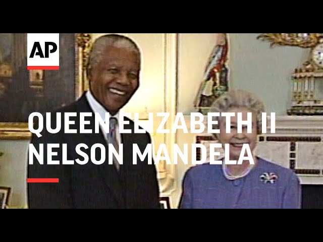 Pictures of Queen Elizabeth with Nelson Mandela, African Leaders