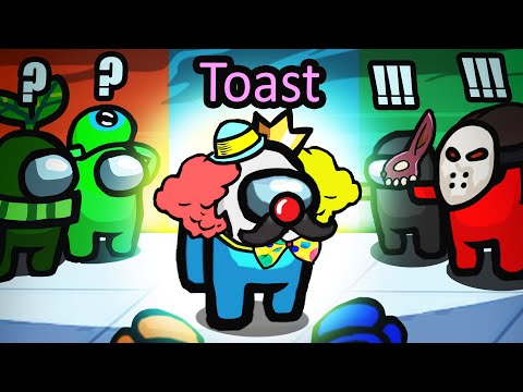 why I'm the 17,600 IQ CLOWN KING in Among Us custom mod