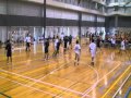 20110828福大ハンド男子、秋季大会、名桜大学.wmv