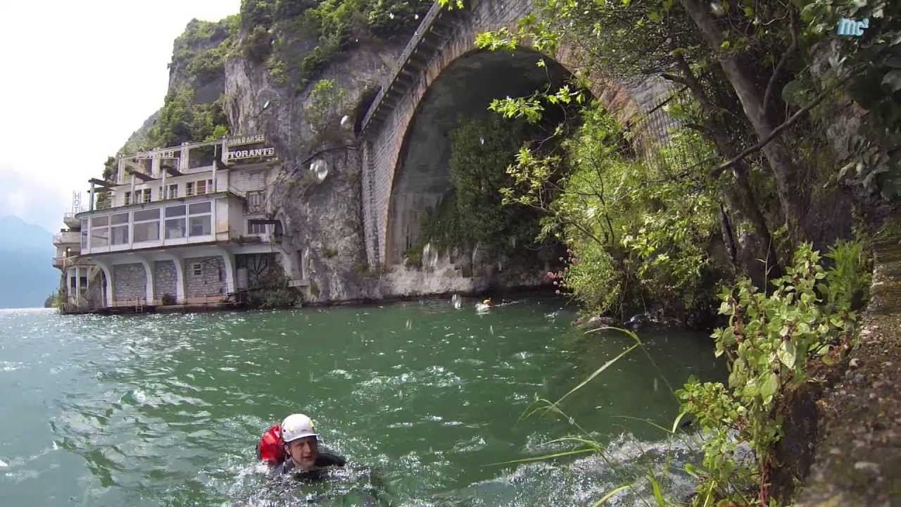 Canyoning Torrente Ponale - YouTube