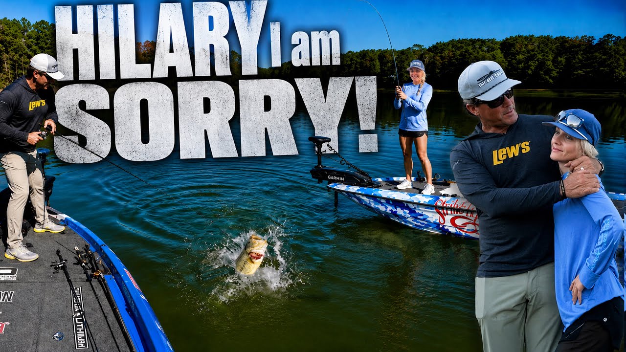 Hilary Was NOT Happy After This Fishing Challenge…