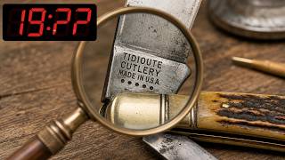 How to Read Tang Stamps on Old Pocket Knives The Dating Guide