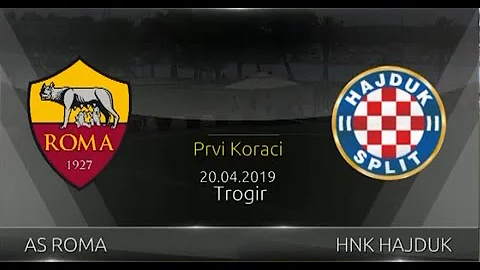 * First Steps Tournament 2019 *   AS ROMA -  HNK H...