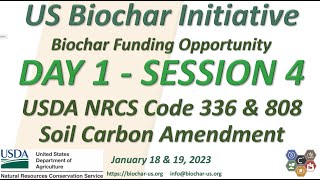 USBI NRCS Code 336 Day 1 Session 4 of 5  Michael Margo extensive explanation of CSP Code 808 program