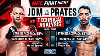 JDM vs Prates 🔥 Technical Analysis | Full Fight Breakdown, Stats &amp; Prediction (Hindi)